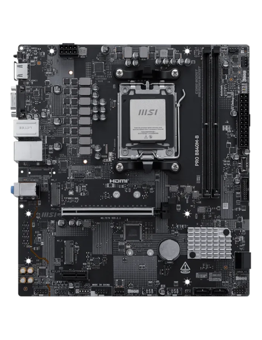 MSI PRO B840M-B Mainboard Sockel AM5