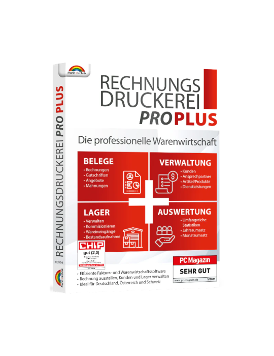Markt+Technik Rechnungsdruckerei Pro Plus