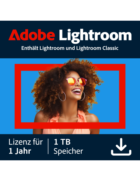 Adobe Lightroom | 1 Jahr | 1TB | PC/Mac