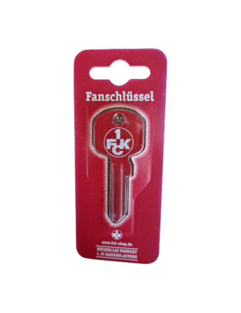 Fanschlüssel 1. FC Kaiserslautern – Offizieller Schlüsselanhänger