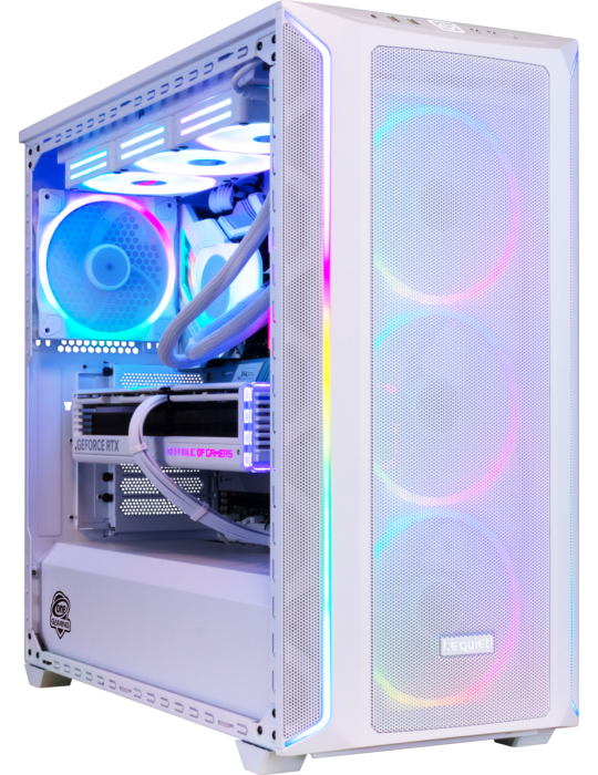 High End Gaming PC White Edition AN247