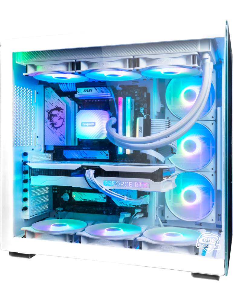 High End Gaming PC White Edition AN248