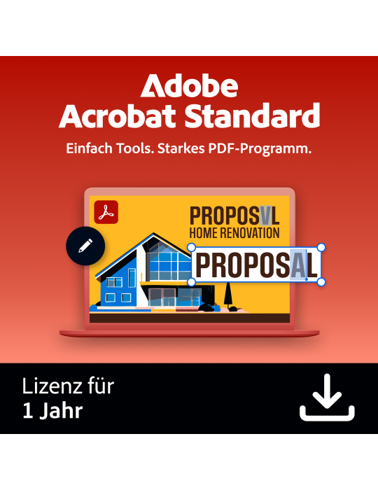 Adobe Acrobat Standard | 1 Jahr | Win/Mac