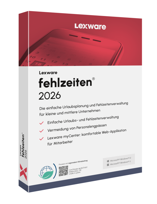 Lexware fehlzeiten 2026 - Abo