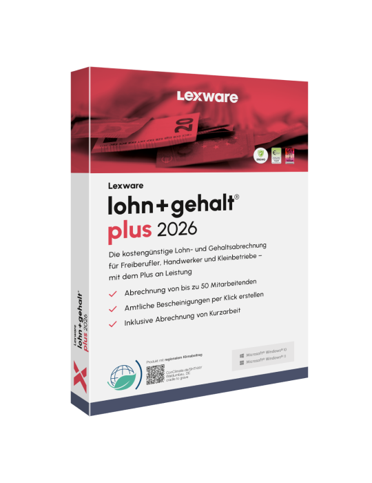 Lexware lohn+gehalt plus 2026 - Abo