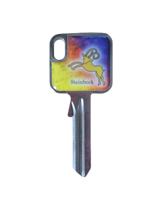 Schlüsselrohling Sternzeichen Steinbock – kraftvolles Design