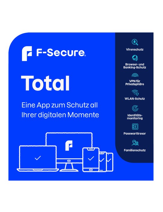 F-Secure Total [7 Geräte - 2 Jahre]