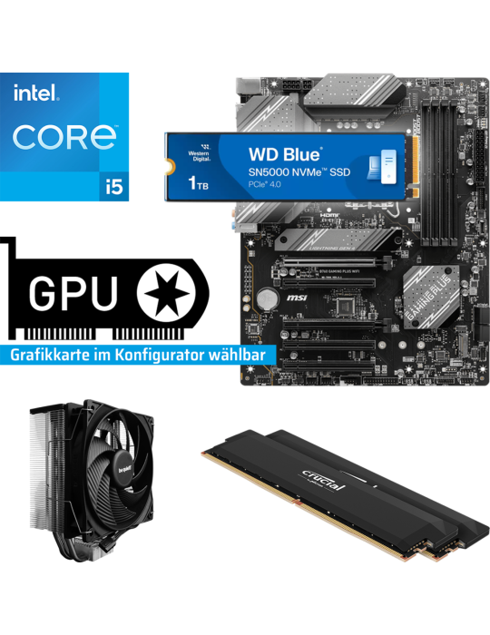 PC Aufrüstkit Entry Gaming PC IO135