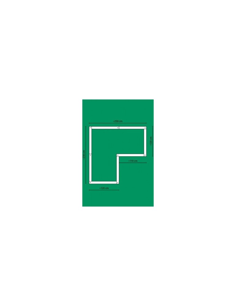 L-Form Hochbeet – Ergonomisch & Platzsparend für Garten & Terrasse | Shopvola.de