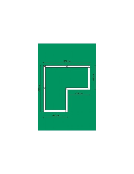 L-Form Hochbeet – Ergonomisch & Platzsparend für Garten & Terrasse | Shopvola.de