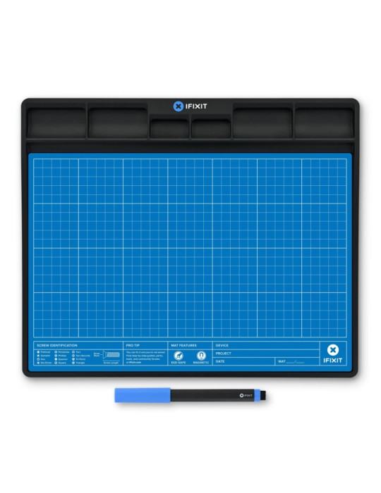 iFixit FixMat Magnetplatte mit integrierten Sortierfächern