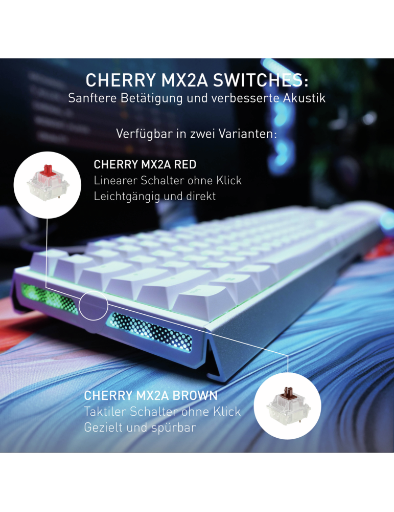 Cherry XTRFY MX 3.1 - Gaming Tastatur