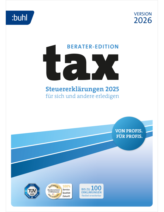 Buhl Data tax 2026 Berater