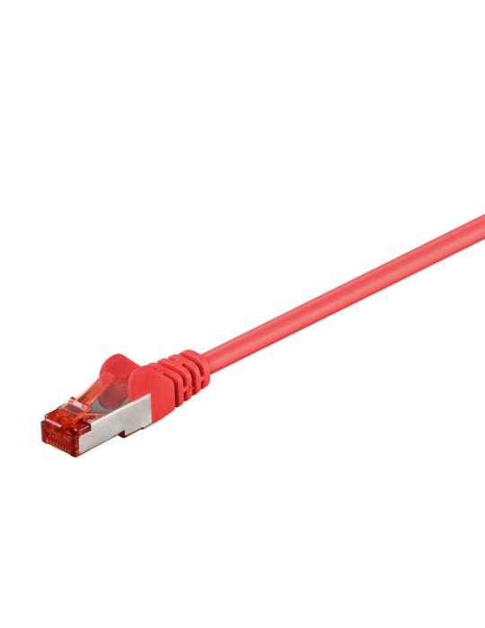 Goobay 7,5m CAT 6 Patchkabel, S/FTP (PiMF), Rot