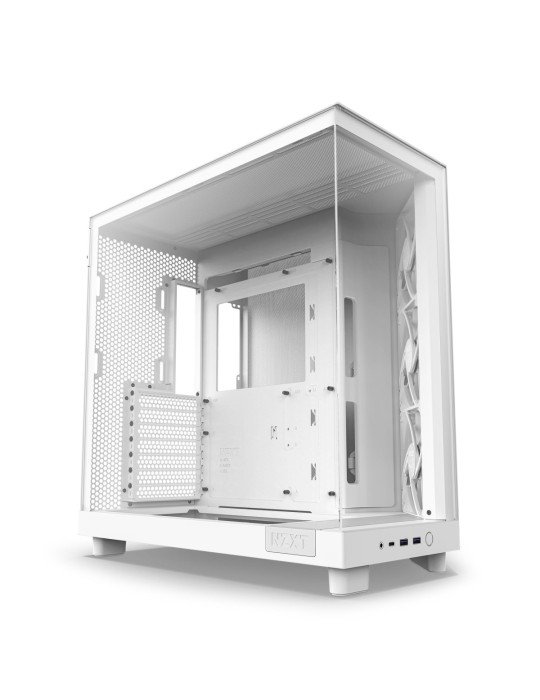 NZXT H6 FLOW weiß | PC-Gehäuse