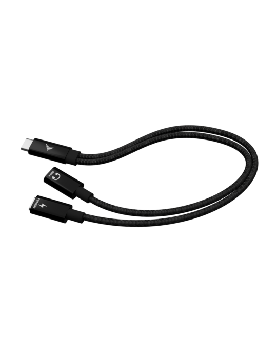 i-tec USB-C Cable Splitter Audio/Data, Power Delivery 100W