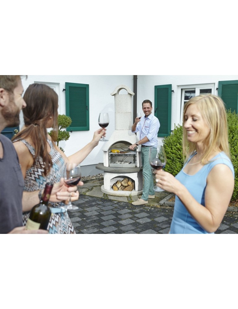 Gartengrillkamin Verona – zweischalig & durchgefärbt | ShopVola