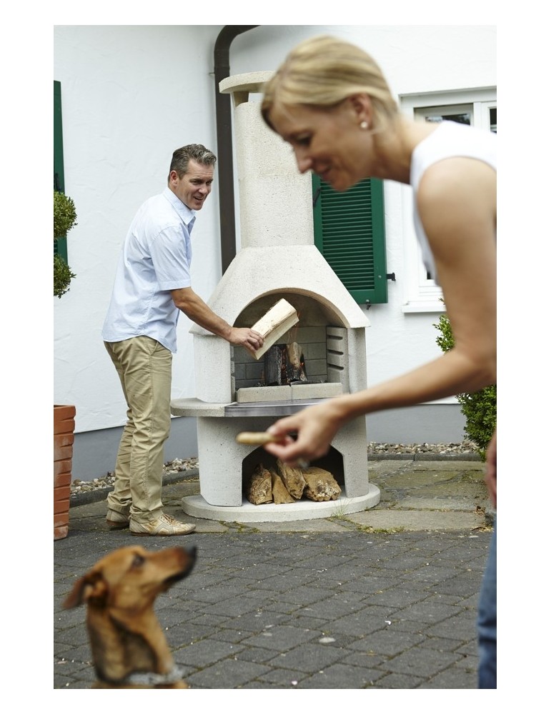 Gartengrillkamin Elba – moderner Grillkamin | ShopVola