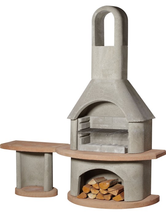 Gartengrillkamin Carmen mit Tisch – Buschbeck | ShopVola