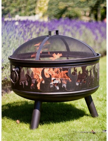 Feuerkorb Wildfire – Feuerstelle mit Grillrost | ShopVola 2
