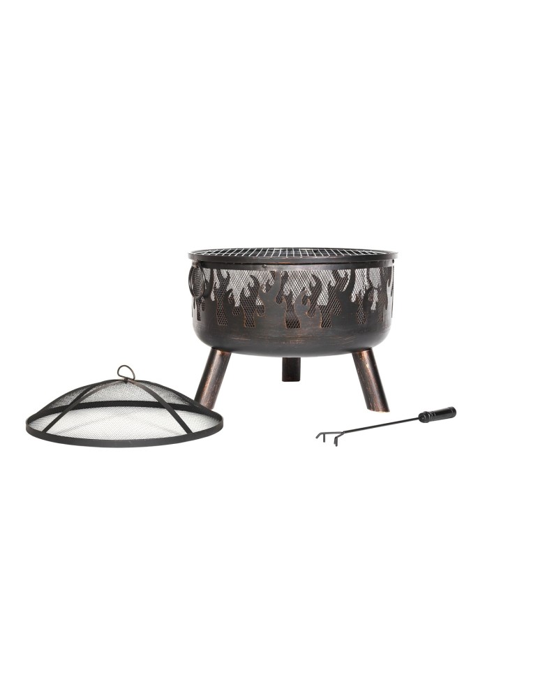 Feuerkorb Wildfire – Feuerstelle mit Grillrost | ShopVola