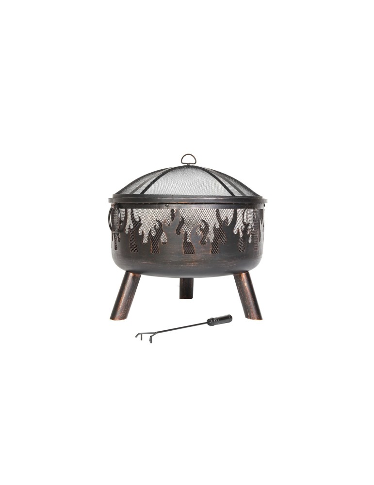 Feuerkorb Wildfire – Feuerstelle mit Grillrost | ShopVola