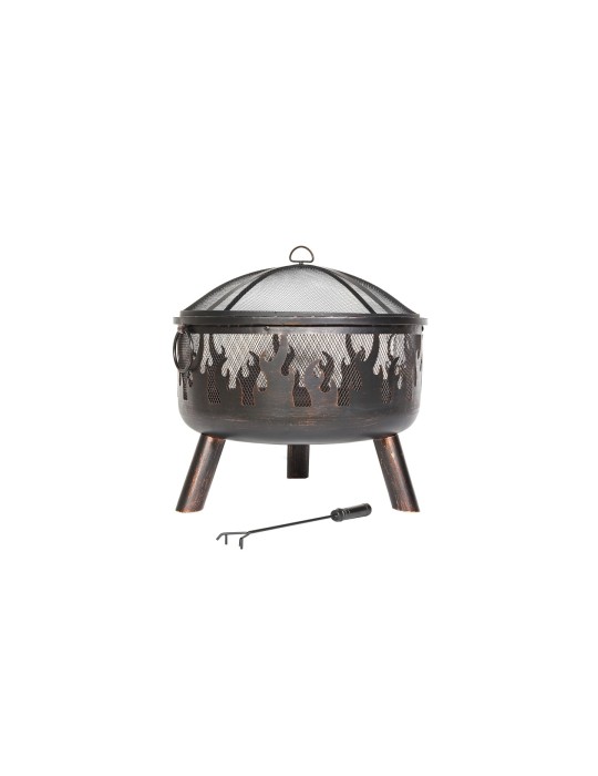 Feuerkorb Wildfire – Feuerstelle mit Grillrost | ShopVola