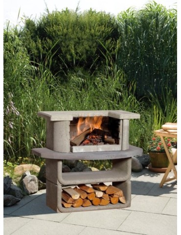 Grillbar Kingston – Beton Grillbar mit Ablagefächern | ShopVola 2