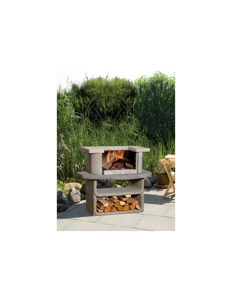 Grillbar Kingston – Beton Grillbar mit Ablagefächern | ShopVola
