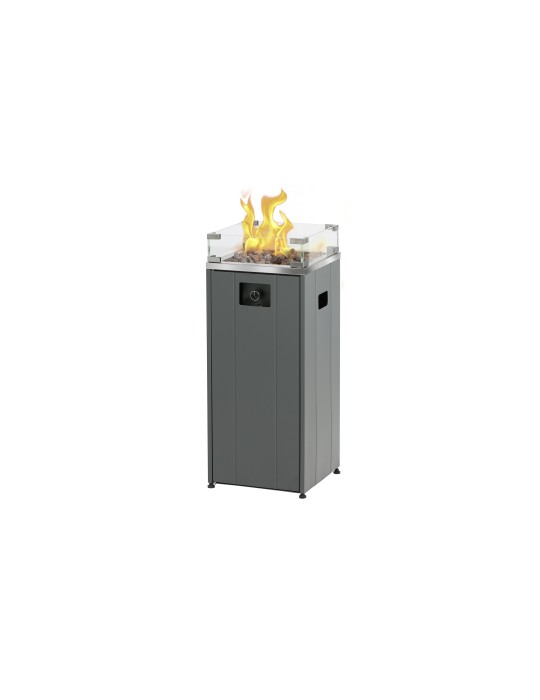 Loungefeuer Malta grau – Outdoor‑Gaskamin | ShopVola