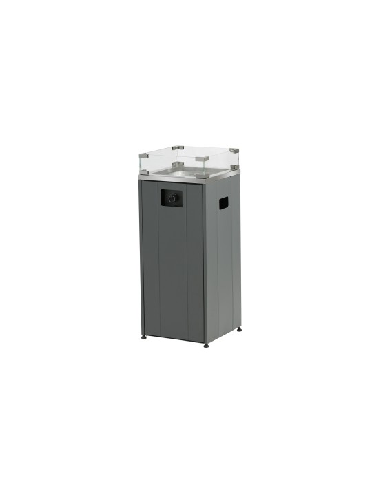 Loungefeuer Malta grau – Outdoor‑Gaskamin | ShopVola