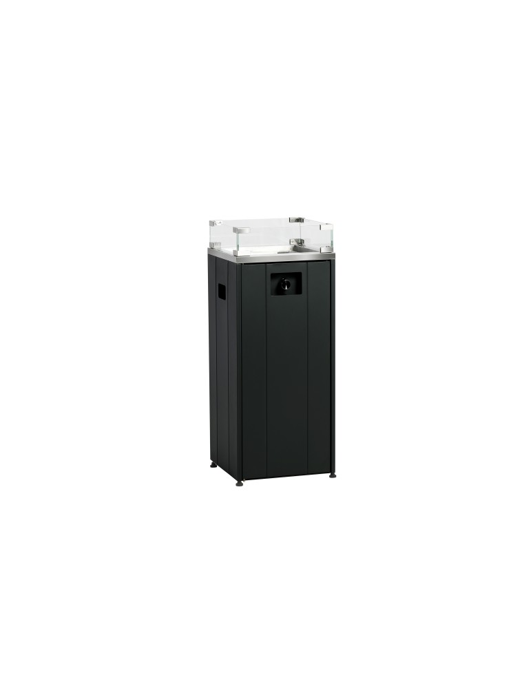 Loungefeuer Malta schwarz – Outdoor Feuerstelle | ShopVola
