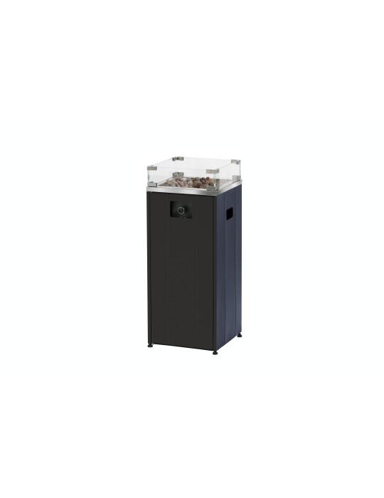 Loungefeuer Malta schwarz – Outdoor Feuerstelle | ShopVola