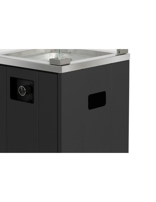 Loungefeuer Malta schwarz – Outdoor Feuerstelle | ShopVola