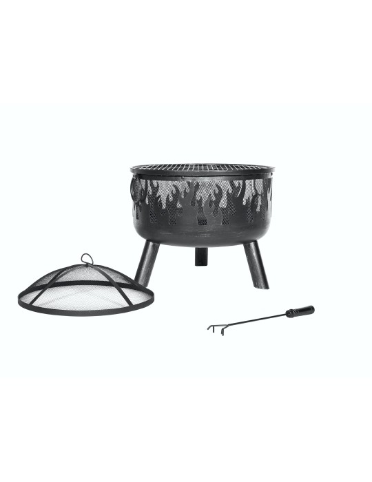 Feuerschale Faya – Feuerstelle mit Grillrost | ShopVola