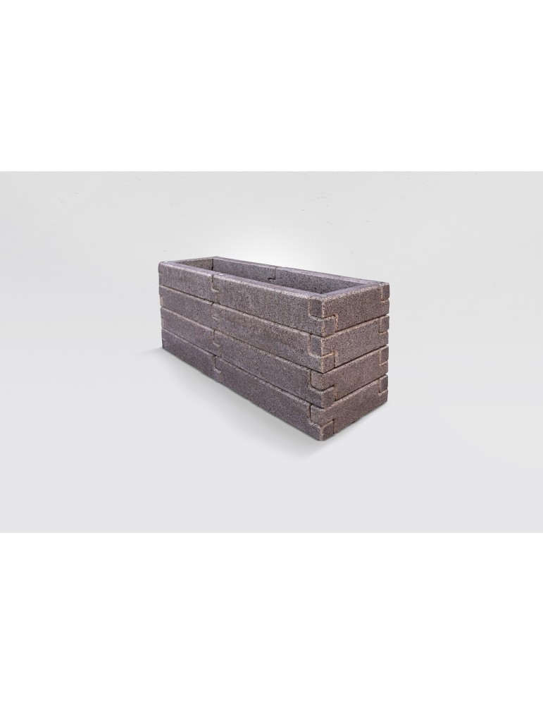 Schmales R-Form Länge 230 cm Hochbeet (S1)