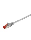 Goobay 1m CAT 6 Patchkabel, S/FTP (PiMF), Grau