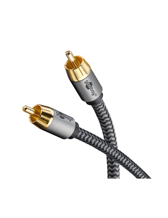 Goobay Plus Mono-Cinchkabel, 5.0 m