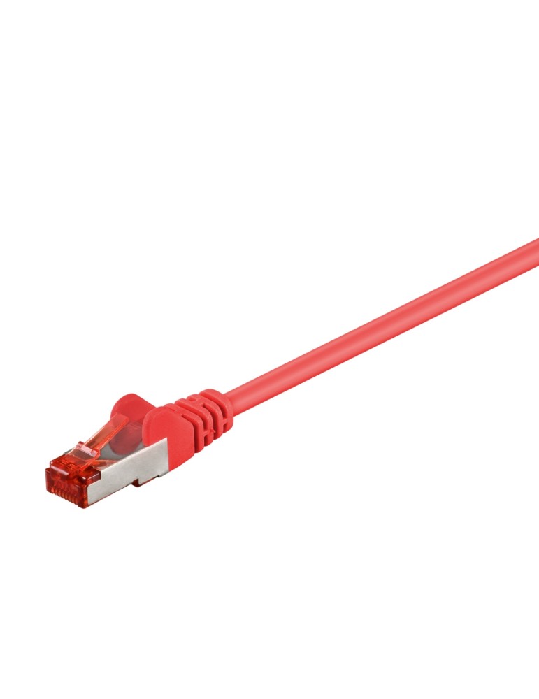 Goobay 5m CAT 6 Patchkabel, S/FTP (PiMF), Rot