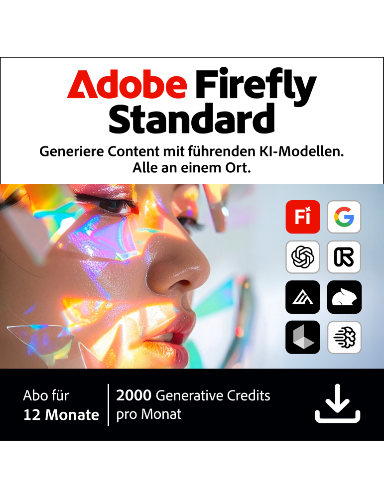 Adobe Firefly Standard | 1 Jahr