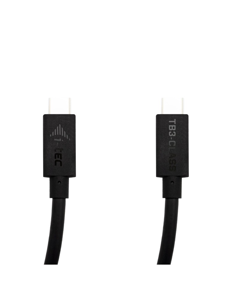 i-tec Thunderbolt 3 – Class Cable, 40 Gbps, 100W Power Delivery,