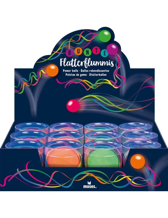 Bunte Flatterflummis