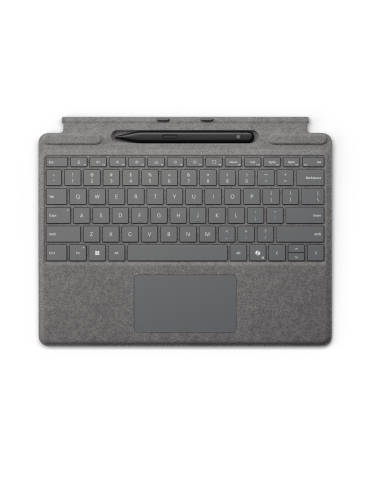 Microsoft Surface Pro Keyboard mit Slim Pen - platin