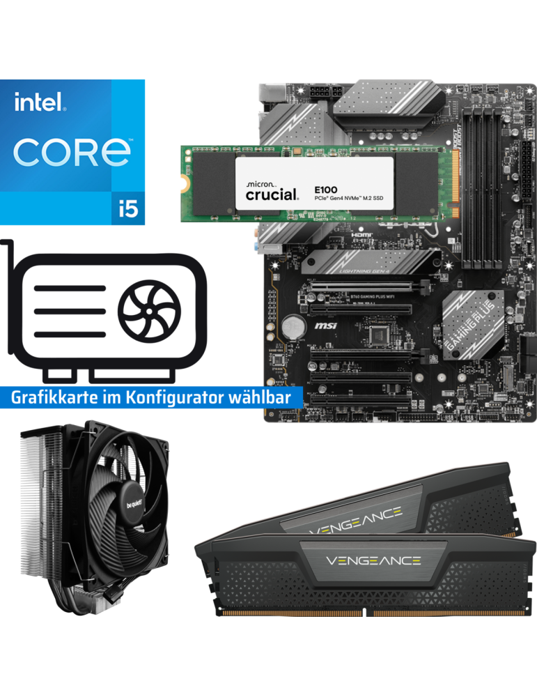 PC Aufrüstkit Entry Gaming PC IO135