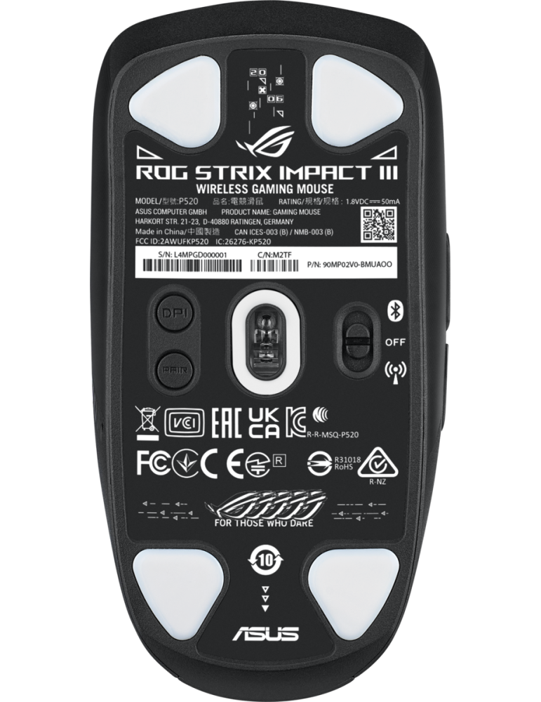 ASUS ROG Strix Impact III Wireless