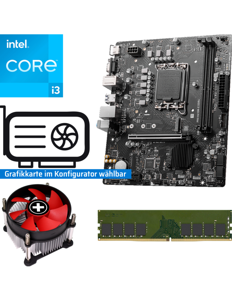 PC Aufrüstkit Entry Gaming IN54
