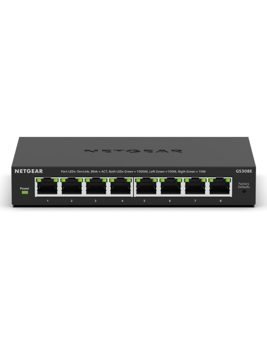NETGEAR GS308E Plus Switch 8x 1G Ethernet