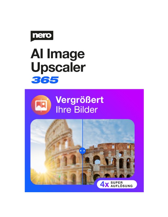 Nero AI Image Upscaler 365