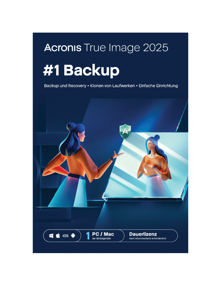 Acronis True Image 2025 [1 Gerät - Dauerlizenz]