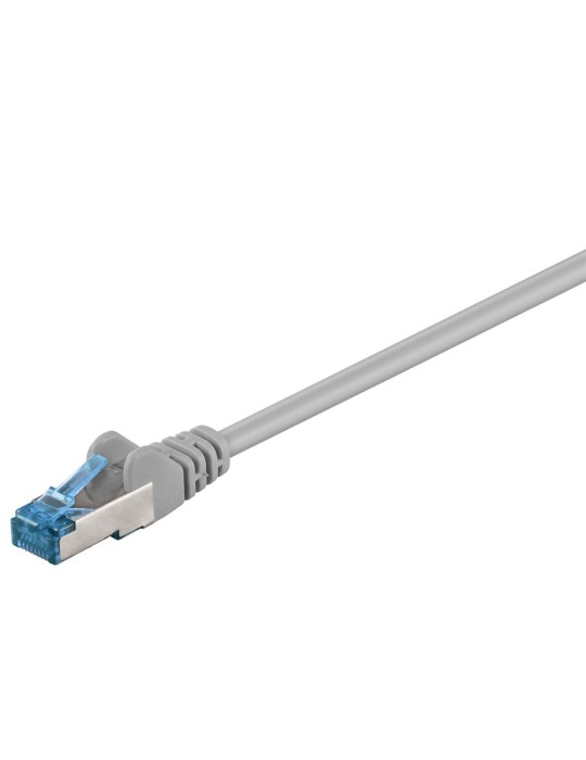 Goobay CAT 6A Patchkabel, S/FTP (PiMF), Grau 1m